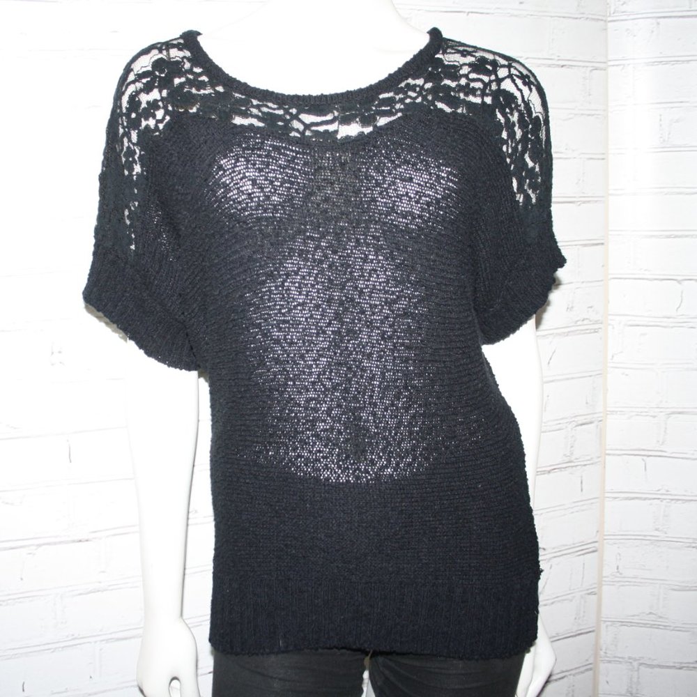 🖤✨ Sheer Black Blouse · Jennifer Lopez · Size XS